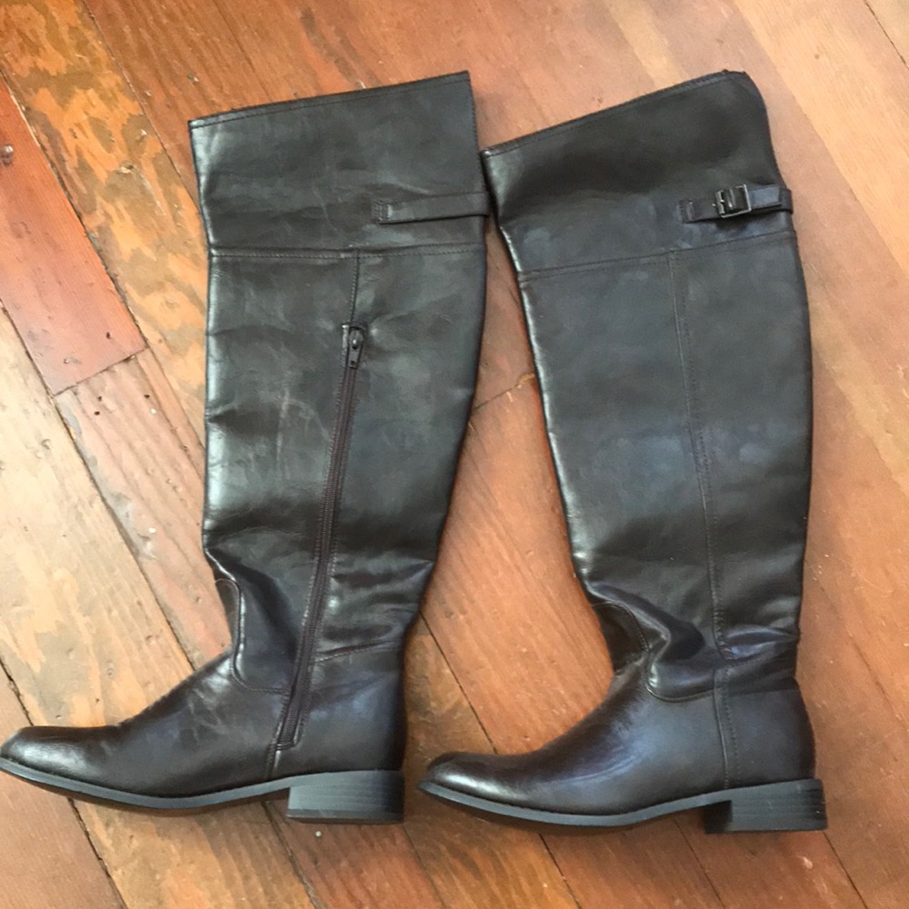 NWOT  Wide calf over the knee boots